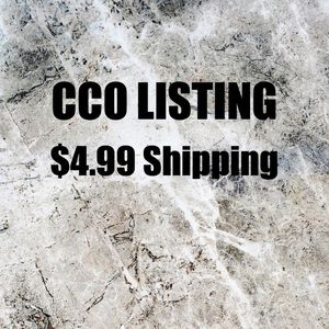 𝅺cco CLOSET CLEAR OUT LISTING